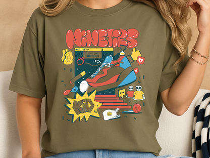 Nineties Kid Retro Graphic T-Shirt - Nostalgic 90s Tee