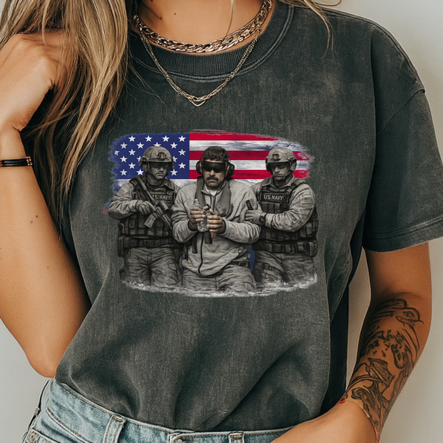 Venezuela Libre Shirt | Captured Maduro Graphic Tee | "The End of Tyranny" Viral Protest Apparel