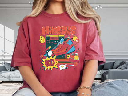 Nineties Kid Retro Graphic T-Shirt - Nostalgic 90s Tee