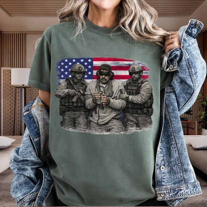Venezuela Libre Shirt | Captured Maduro Graphic Tee | "The End of Tyranny" Viral Protest Apparel